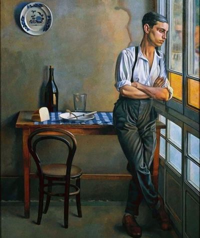 art oil painting reproduction of  Feliu Elias The Gallery 1928 museum quality handmade