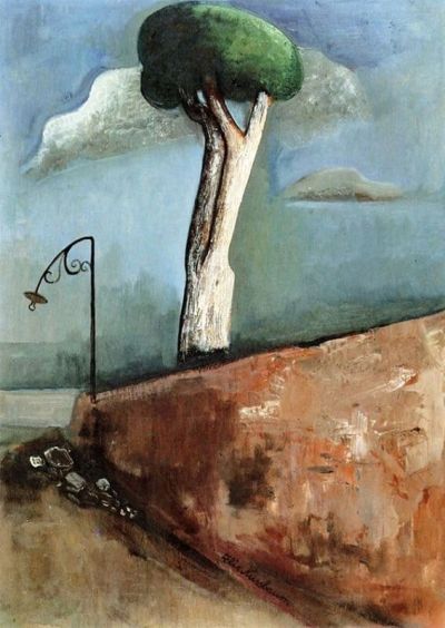 art oil painting reproduction of  Felix Nussbaum Landscape 1935 museum quality handmade