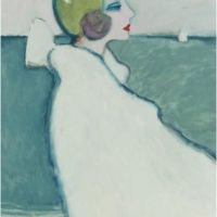 Cassigneul - Femme Au Bonnet De Bain By Cassigneul artwork on canvas
