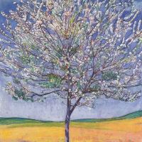 Ferdinand Hodler Cherry Tree In Bloom 1905 Hand Painted Reproduction