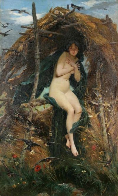 art oil painting reproduction of  Fernand Le Quesne La Primavera 1897 museum quality handmade