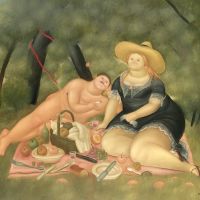 Fernando Botero Breakfast On The Grass 1969