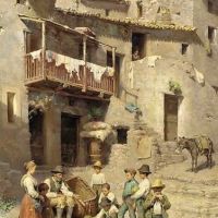 Francesco Bergamini The Melon Seller