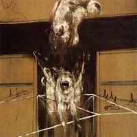 Francis Bacon Fragment Of A Crucifixion Hand Painted Reproduction