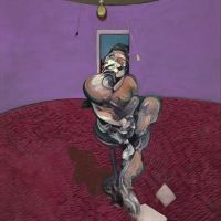 Francis Bacon Portrait Of George Dyer Talking Hand Painted Reproduction