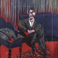 Francis Bacon Seated Figure 1961 Hand Painted Reproduction