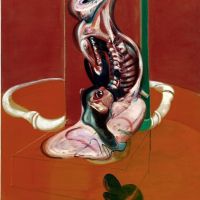 Francis Bacon Triptych Three Studies For A Crucifixion - Part 3 Hand Painted Reproduction