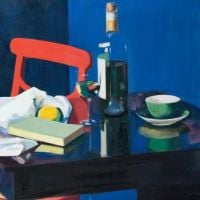 Francis Campbell Boileau Cadell Still Life And Rosechatel 1924 Hand Painted Reproduction
