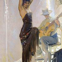 Francisco Pons Arnau Flamenco Dancer 1931