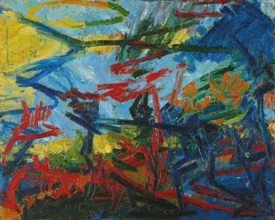 art oil painting reproduction of  Frank Auerbach Bacchus And Ariadne 1971 museum quality handmade
