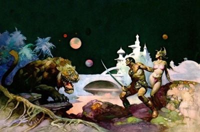 Frank Frazetta Thuvia Maid Of Mars