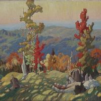 Franklin Carmichael Festive Autumn 1921