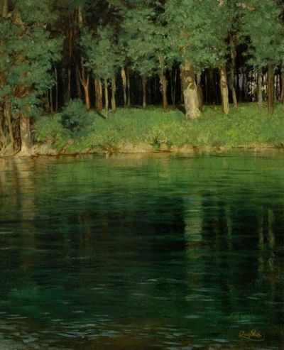 art oil painting reproduction of  Frantisek Kupka Other Shore museum quality handmade