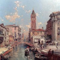 Franz Richard Unterberger Rio Santa Barnaba Venice