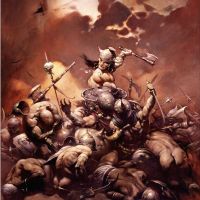 Frazetta Conan The Destroyer 46 X 59 Cm