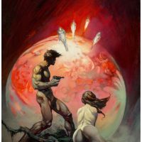 Frazetta Red Planet 1974 38 X 61 Cm
