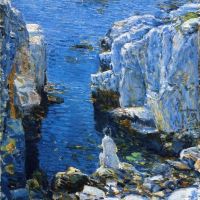 Frederic Childe Hassam Isle Of Shoals - 1912 Hand Painted Reproduction