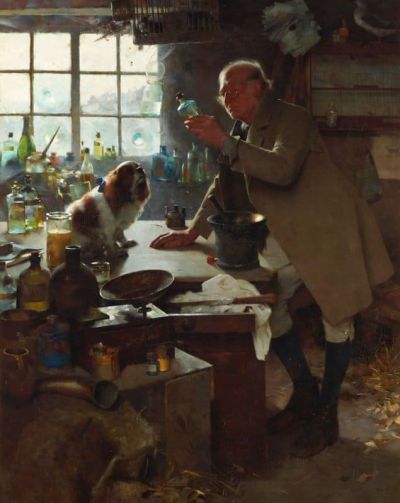 art oil painting reproduction of  Frederick Hall The Result Of High Living 1892 museum quality handmade