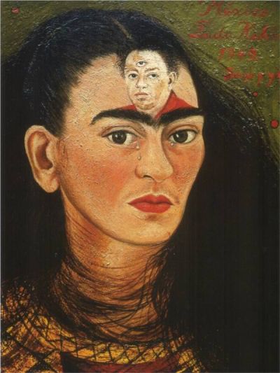 art oil painting reproduction of  Frida Kahlo Diego And I museum quality handmade