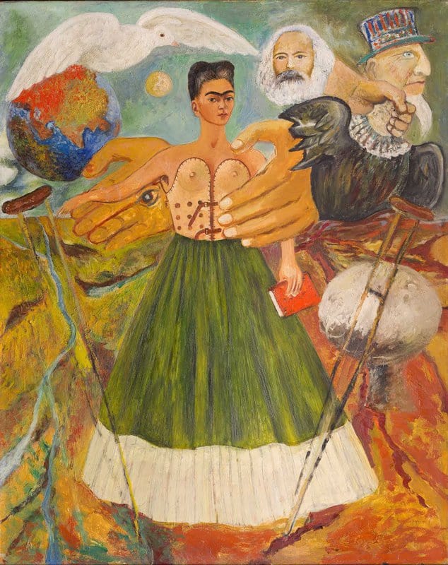 Frida Kahlo Marxism Will Give Health To The Sick museum quality