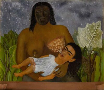 art oil painting reproduction of  Frida Kahlo My Nurse And I museum quality handmade
