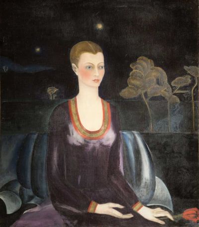 art oil painting reproduction of  Frida Kahlo Portrait Of Alicia Galant museum quality handmade