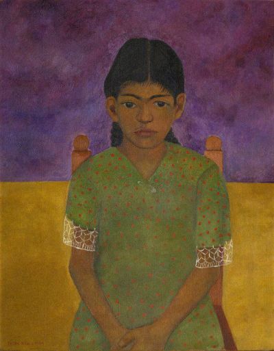art oil painting reproduction of  Frida Kahlo Portrait Of Virginia museum quality handmade
