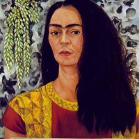 Frida Kahlo Self-portrait With Loose Hair