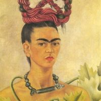 Frida Kahlo Self Portrait With Braid