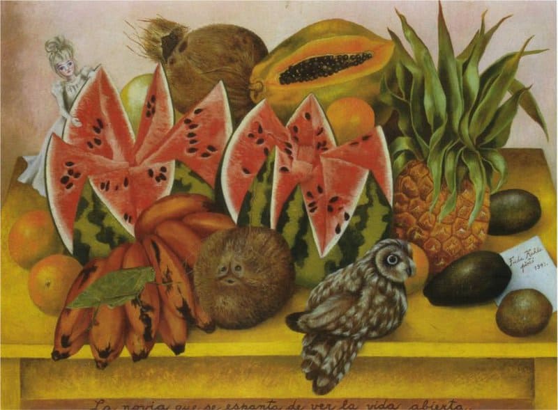 Frida Kahlo The Bride Frightened At Seeing Life Opened museum quality