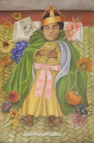 art oil painting reproduction of  Frida Kahlo The Deceased Dimas museum quality handmade