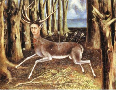 art oil painting reproduction of  Frida Kahlo The Wounded Deer museum quality handmade