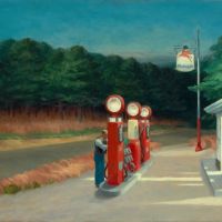 Gas By Edward Hopper