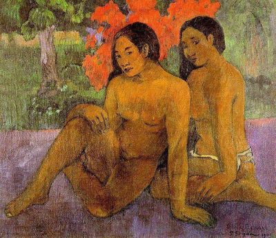 art oil painting reproduction of  Gauguin And The Gold Of Their Bodies museum quality handmade