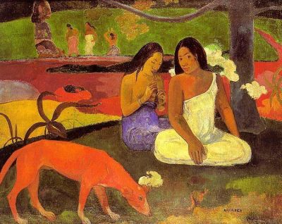 art oil painting reproduction of  Gauguin Arearea I museum quality handmade