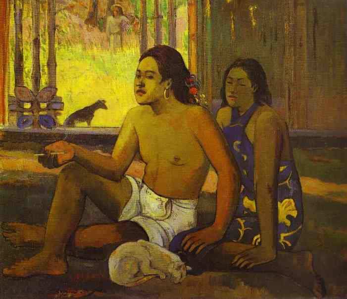 Gauguin Eiaha Ohipa Or Tahitians In A Room museum quality