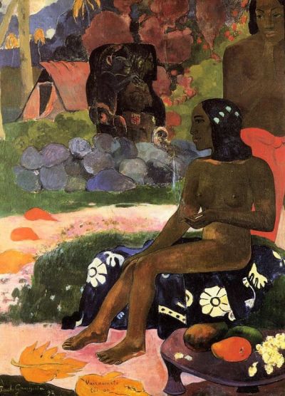 art oil painting reproduction of  Gauguin Her Nami Is Vairaumati museum quality handmade