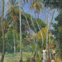 Gauguin Paul Chemin Sous Les Palmiers 1887
