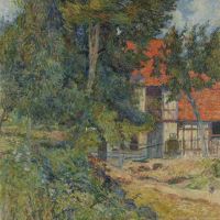 Gauguin Paul Etable Pres De Dieppe Ii 1885