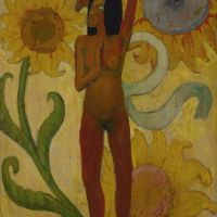 Gauguin Paul Femme Cara Be 1889
