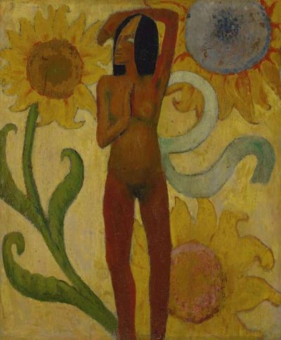art oil painting reproduction of  Gauguin Paul Femme Cara Be 1889 museum quality handmade
