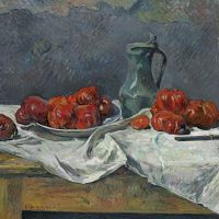 Gauguin Paul Nature Morte Aux Tomates 1883