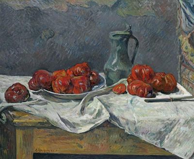 art oil painting reproduction of  Gauguin Paul Nature Morte Aux Tomates 1883 museum quality handmade