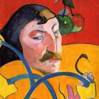 Gauguin Self Portrait With Halo