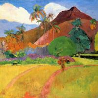 Gauguin Tahitian Mountains