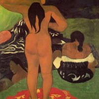 Gauguin Tahitian Women On The Beach