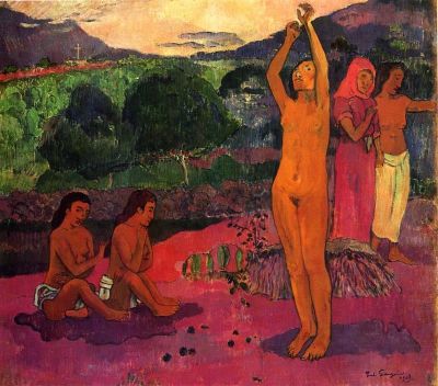 art oil painting reproduction of  Gauguin The Invocation museum quality handmade