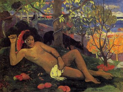 art oil painting reproduction of  Gauguin The King S Wife museum quality handmade