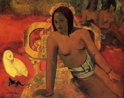 art oil painting reproduction of  Gauguin Vairumati museum quality handmade