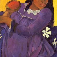 Gauguin Woman With A Mango